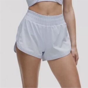Lululemon Athletica Track That Shorts Light Purple 5”